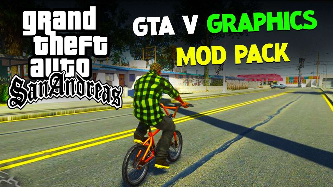 GTA 5 Graphics Mod Pack for GTA San Andreas