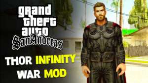 GTA San Andreas Thor infinity war Mod