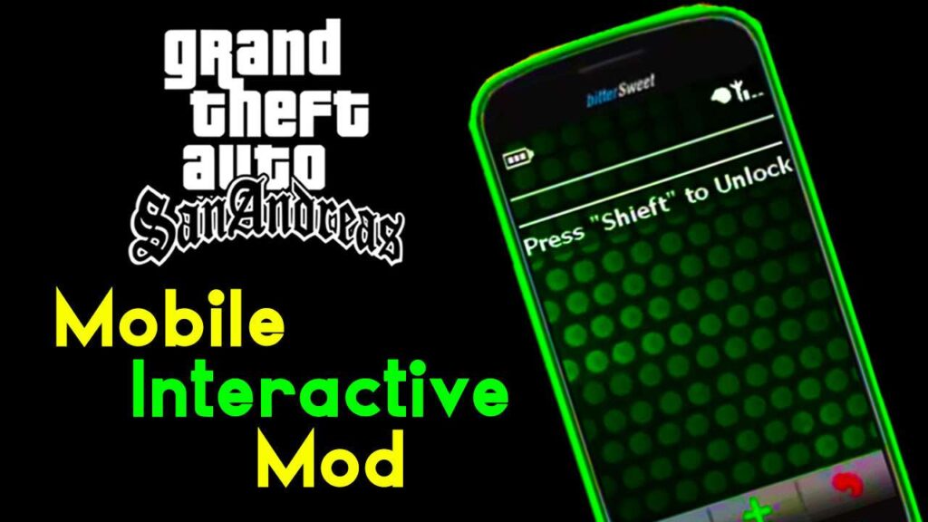 GTA V Mobile Interactive Mod for GTA San Andreas