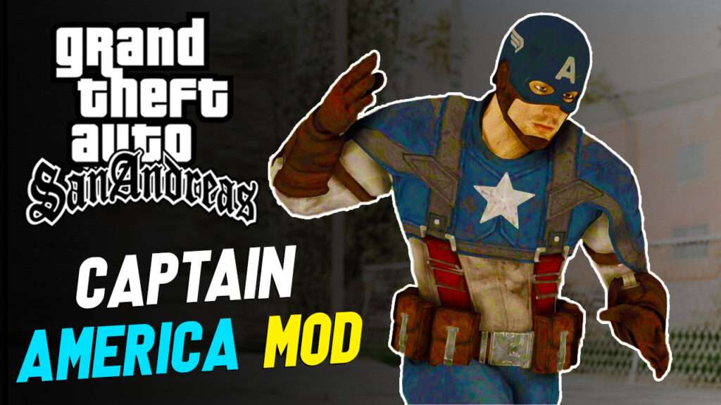 GTA San Andreas Captain America Mod