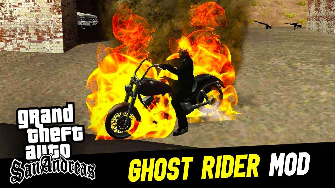 GTA San Andreas Ghost Rider Mod