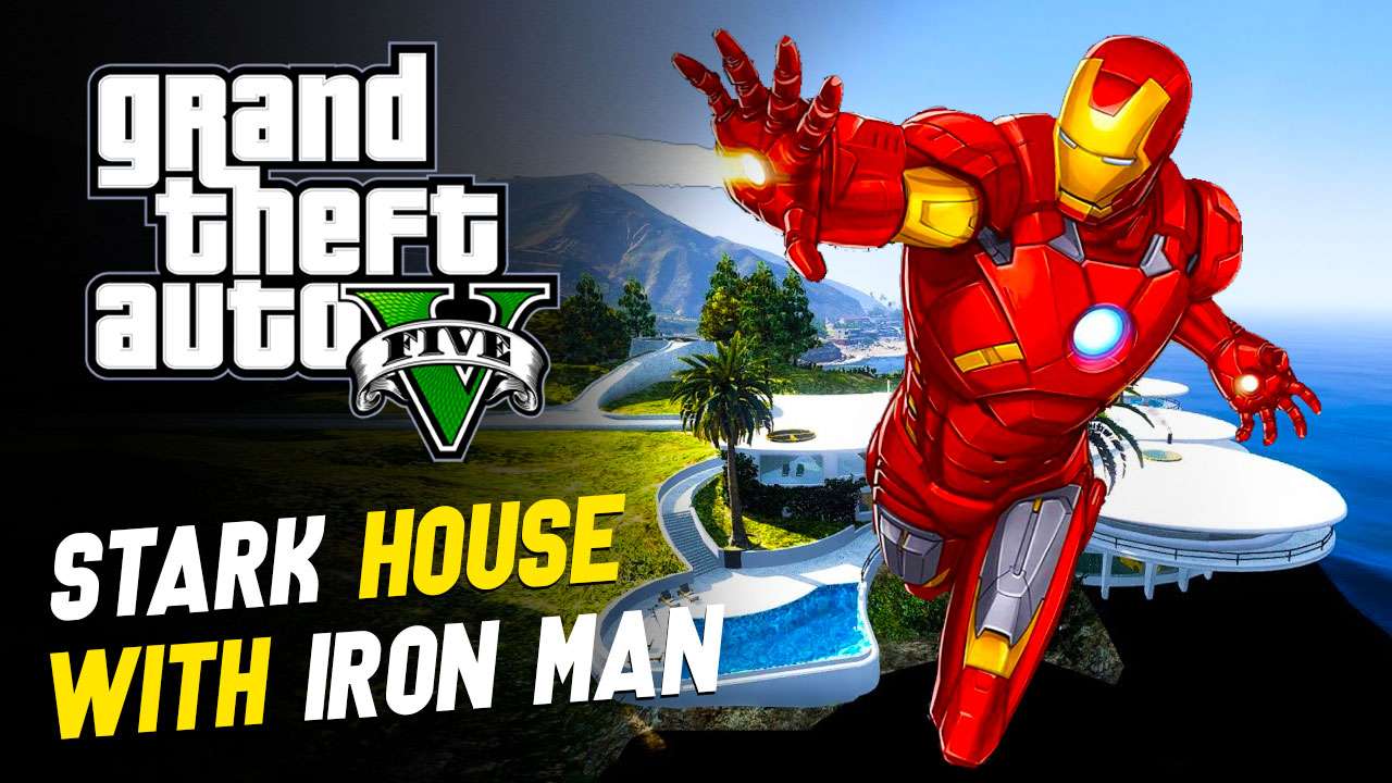 GTA V Tony Stark House Iron Man Mod