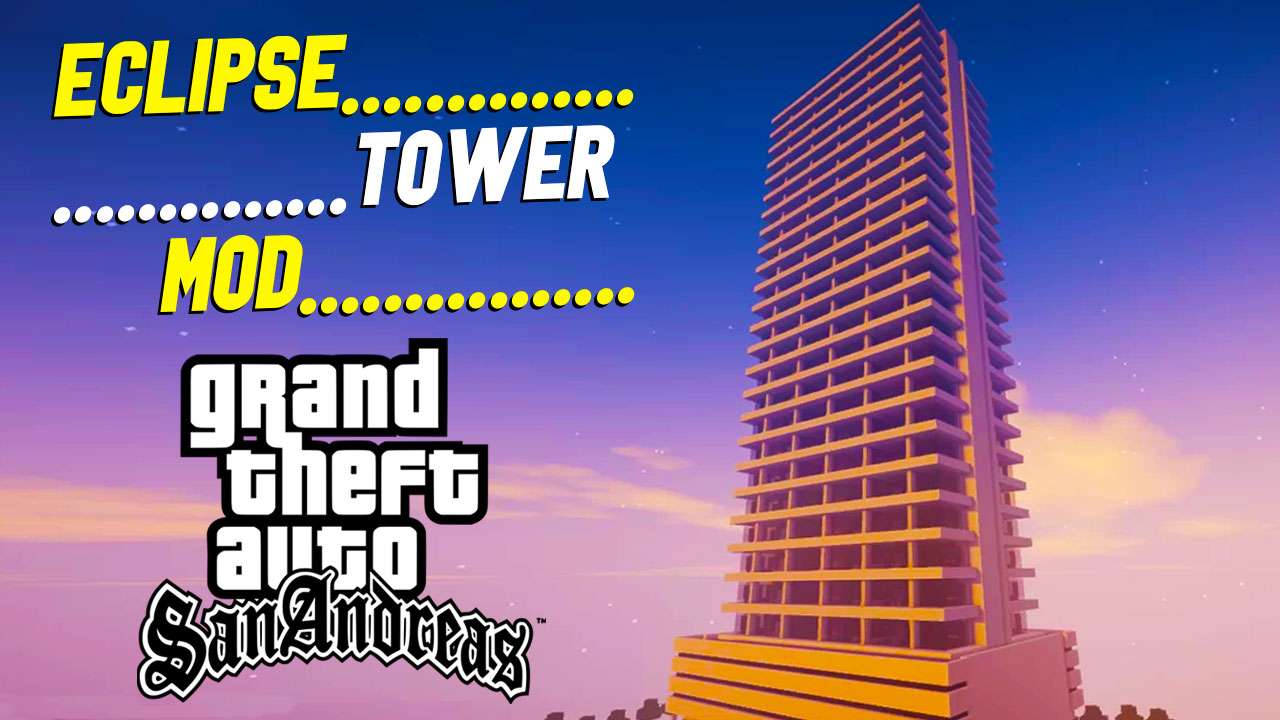 It's a GTA San Andreas Eclipse Tower Mod. You can download it from our website, and even you can read all its information.