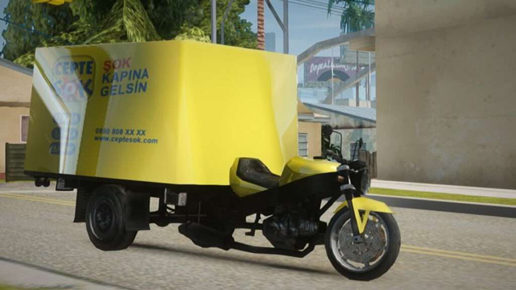 Cepte Sok Kurye Motoru