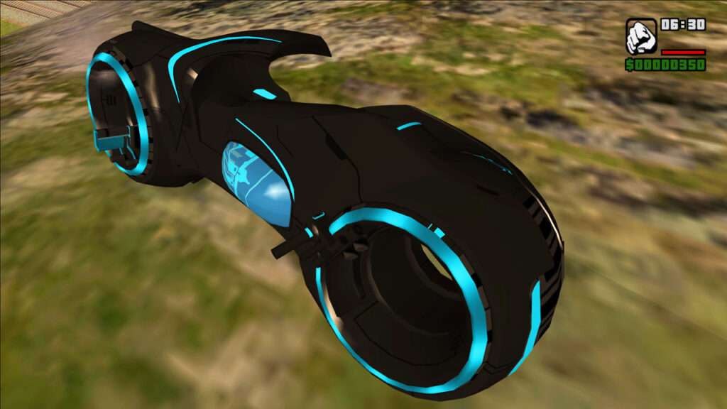 NEW Tron Bike 1 with Tron skin
