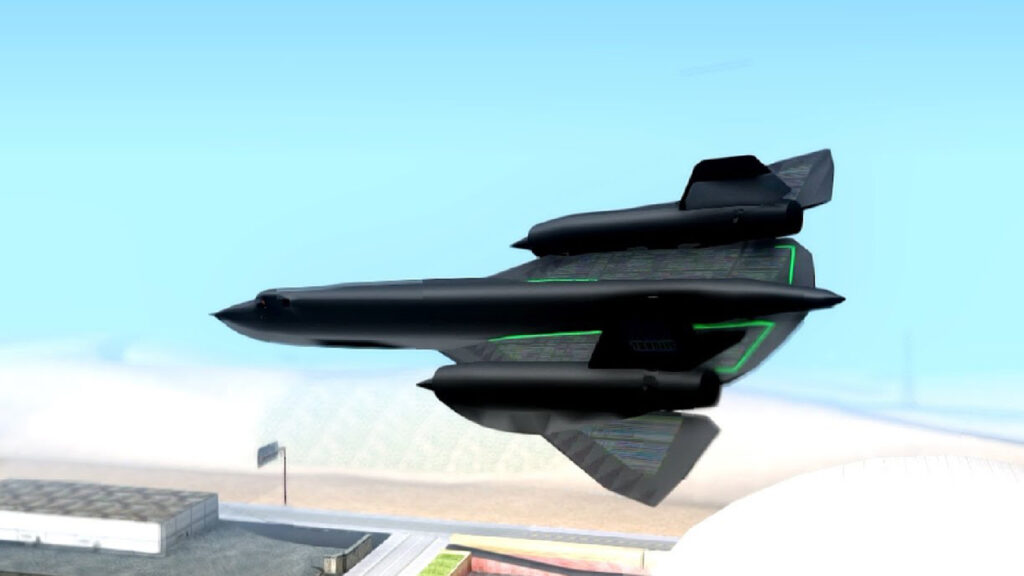 SR-71A BLACKBIRD BETA