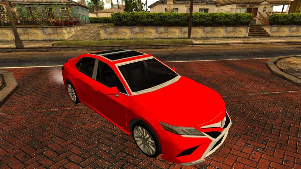 Toyota Camry XSE 2019 Lowpoly