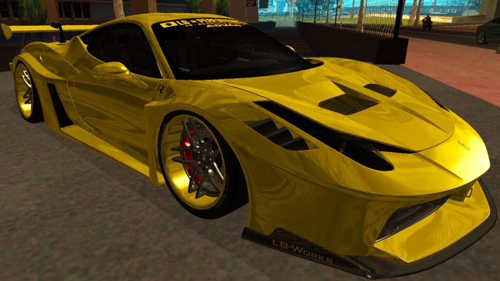 Ferrari 458 Liberty Walk Shillouette GT