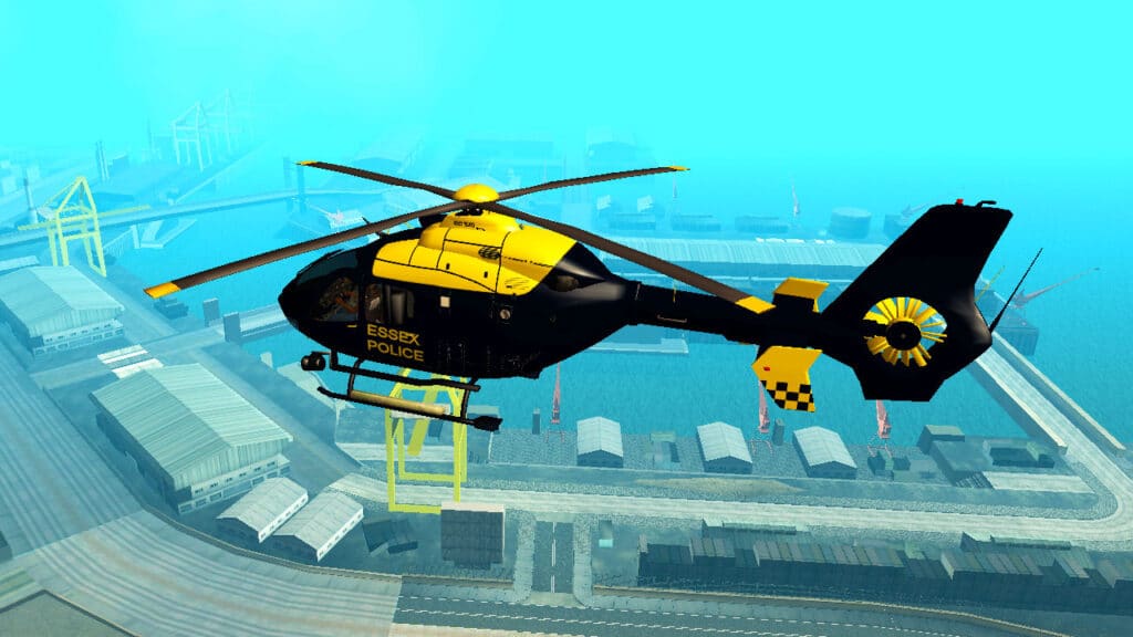 UK Essex Police Helicopter