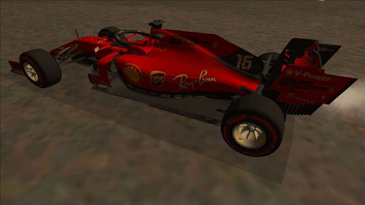 F1 Ferrari 2019 para GTA San Andreas