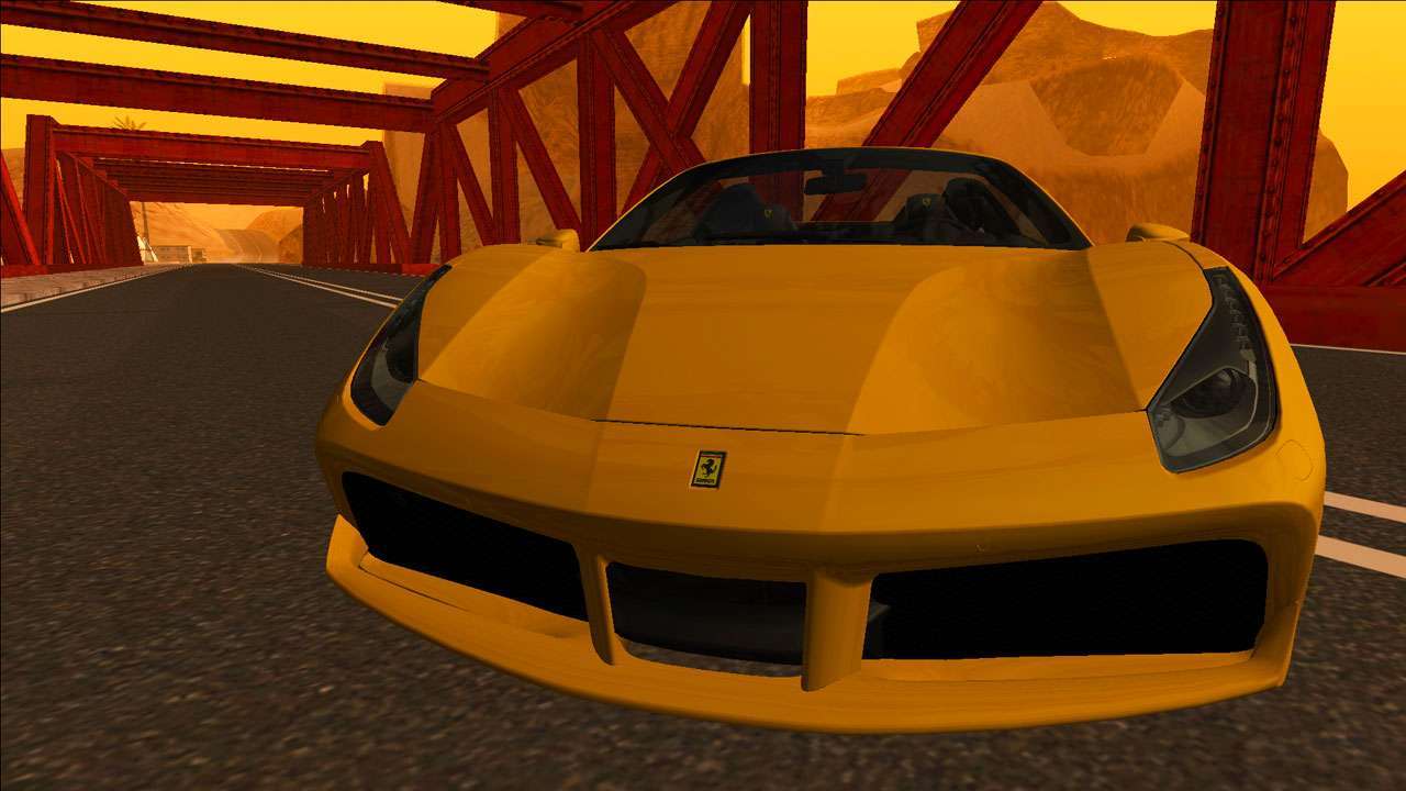 Ferrari 488 Low para GTA San Andreas