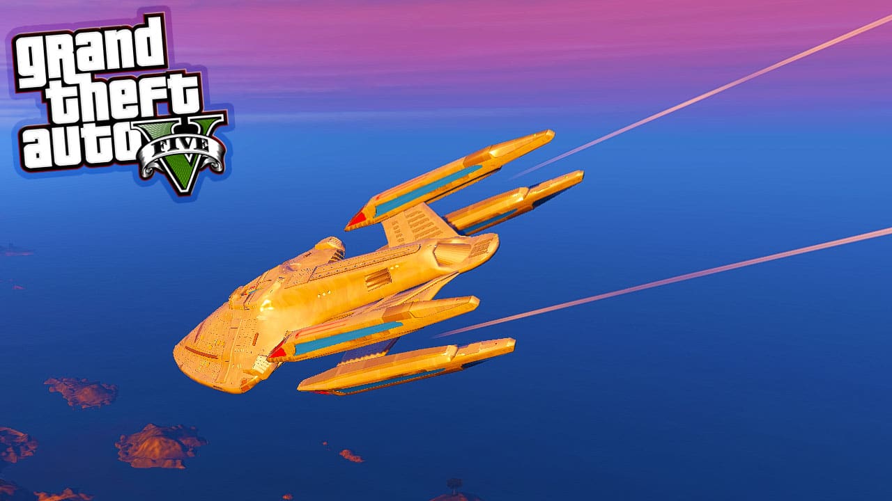 GTA 5 Star Trek USS Prometheus class (Hindi Urdu Gaming)