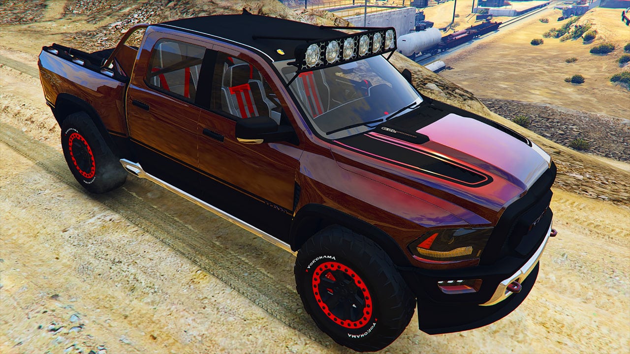 GTA 5 Dodge RAM 1500 Rebel TRX Concept [Add-On / Auto-Installer OIV]