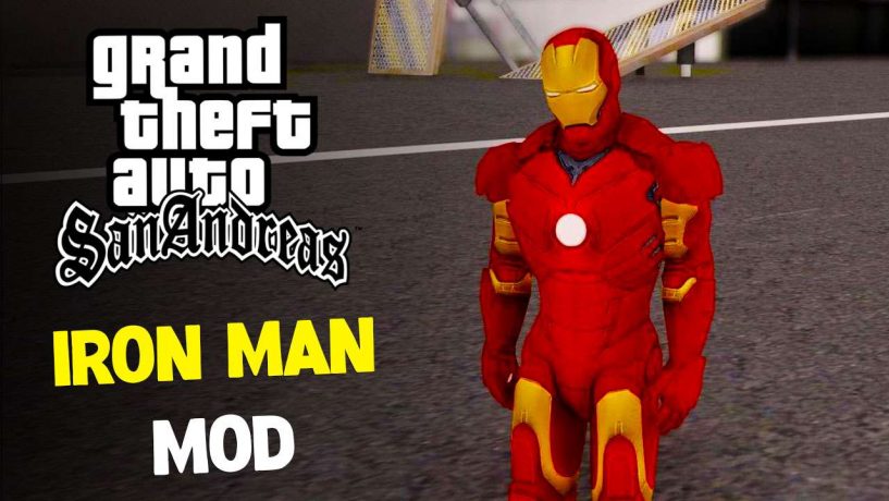 GTA San Andreas Iron Man Mod With Power