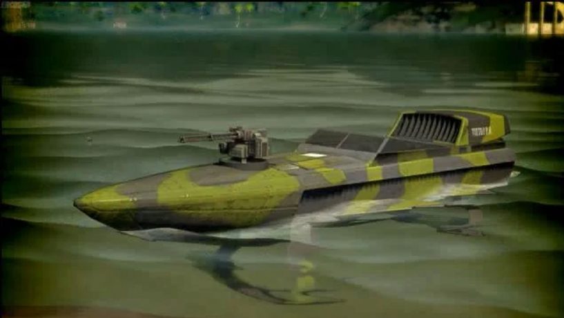 Triton Patrol Boat from Mercenaries 2: World in Flames