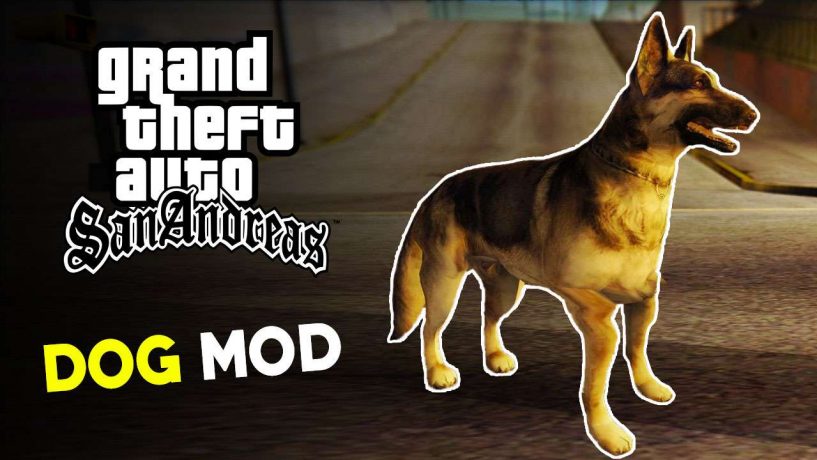 GTA San Andreas Dog Mod