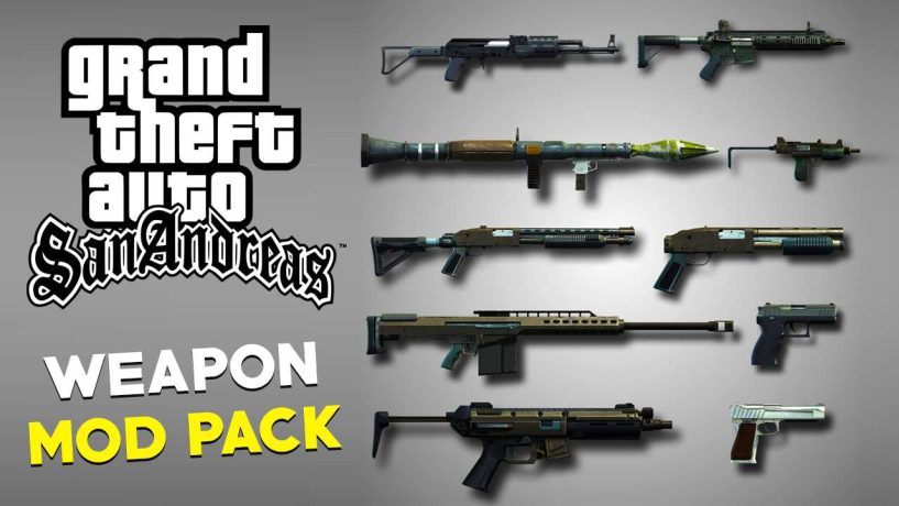 Grand Theft Auto San Andreas Guns